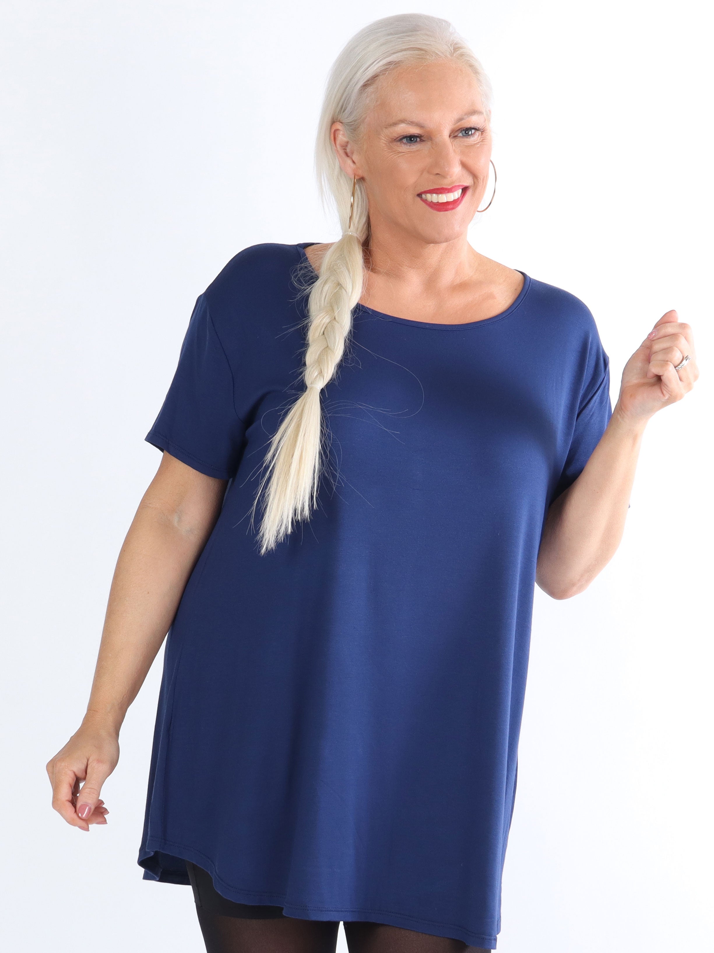 Otine Short - Enkel blus med korta ärmar (bestseller)